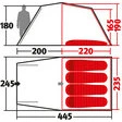Wechsel Tents Voyager 3 Doppelwand-Zelt