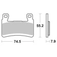 Brembo Bremsbeläge Sintermetall
