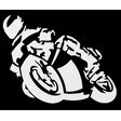 undefined Aufkleber "Motorrad"