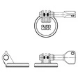 Quad Lock Action Kamera Adapter