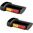 HeinzBikes Winglets LED-Blinker-, Brems-, Rücklicht