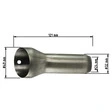 Shark Auspuff Ersatz db-Absorber für
