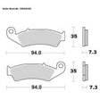 Louis Parts Bremsbeläge organisch