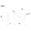 Rizoma Blinkeradapter, 4 Stück