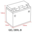 Delo Gel Batterie