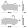 Brembo Bremsbeläge Sintermetall