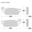 Louis Parts Bremsbeläge organisch