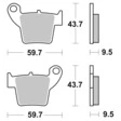 Brembo Bremsbeläge Sintermetall
