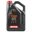 Motul Motorenöl 7100 4T 20W-50, 4 Liter