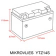 Delo Mikrovlies-Batterie