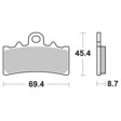 Brembo Bremsbeläge Sintermetall