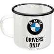 BMW Emaille Becher BMW Drivers only