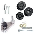 GSG Mototechnik GSG STURZPAD-SATZ DUO, KIT SILBER