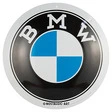 BMW Blechschild Rund, 3D-Geprägt