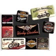 Harley-Davidson Magnet-Set, 9-Teilig