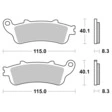 Brembo Bremsbeläge Sintermetall