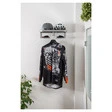 Louis Biker Motorrad Garderobe Duo silber
