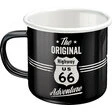 US Highways Emaille Becher Route 66