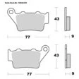 Louis Parts Bremsbeläge organisch