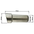 Shark Auspuff Ersatz db-Absorber für Shark DSX-7
