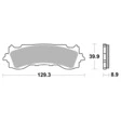 Brembo Bremsbeläge Sintermetall
