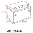 saito Gel-Batterie