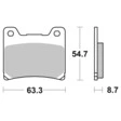 Brembo Bremsbeläge Organisch Carbon Ceramic