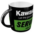 Kawasaki "Service" Becher