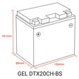 Delo Gel Batterie