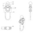 RAM Mounts s Rohrschelle