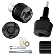 GSG Mototechnik GSG STURZPAD-SATZ DUO, KIT SILBER