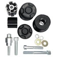 GSG Mototechnik GSG STURZPAD-SATZ DUO, KIT SCHWARZ