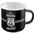 US Highways Emaille Becher Route 66