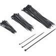 Autec Kabelbinder-Set, schwarz