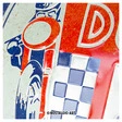 Ducati Corse Blechschild Rund, 3D-Geprägt