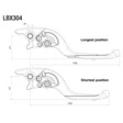 Rizoma Bremshebel Adjustable Plus
