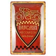 Ducati Corse Ducati Blechschild Meccanica