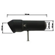 Shark Auspuff Ersatz db-Absorber für Shark DSX-5
