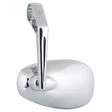 Louis Parts Universal-Lenkerendenspiegel, Chrom