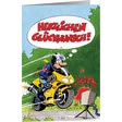 Motomania Glückwunsch-Karte