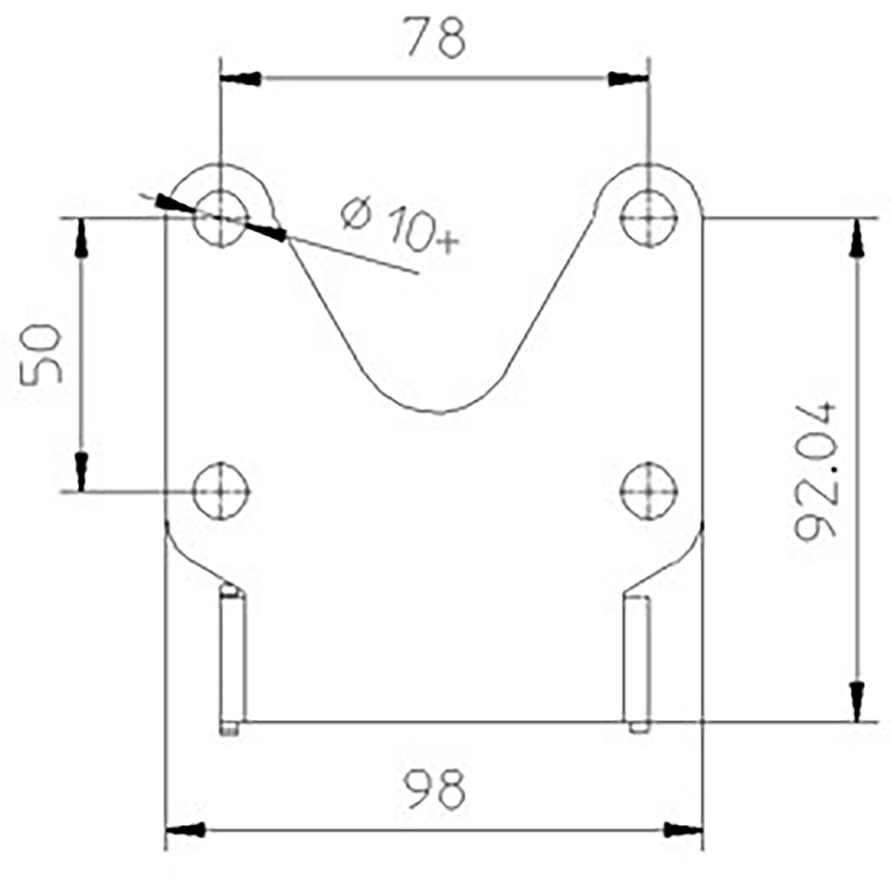HIGHSIDER LICENSE PLATE