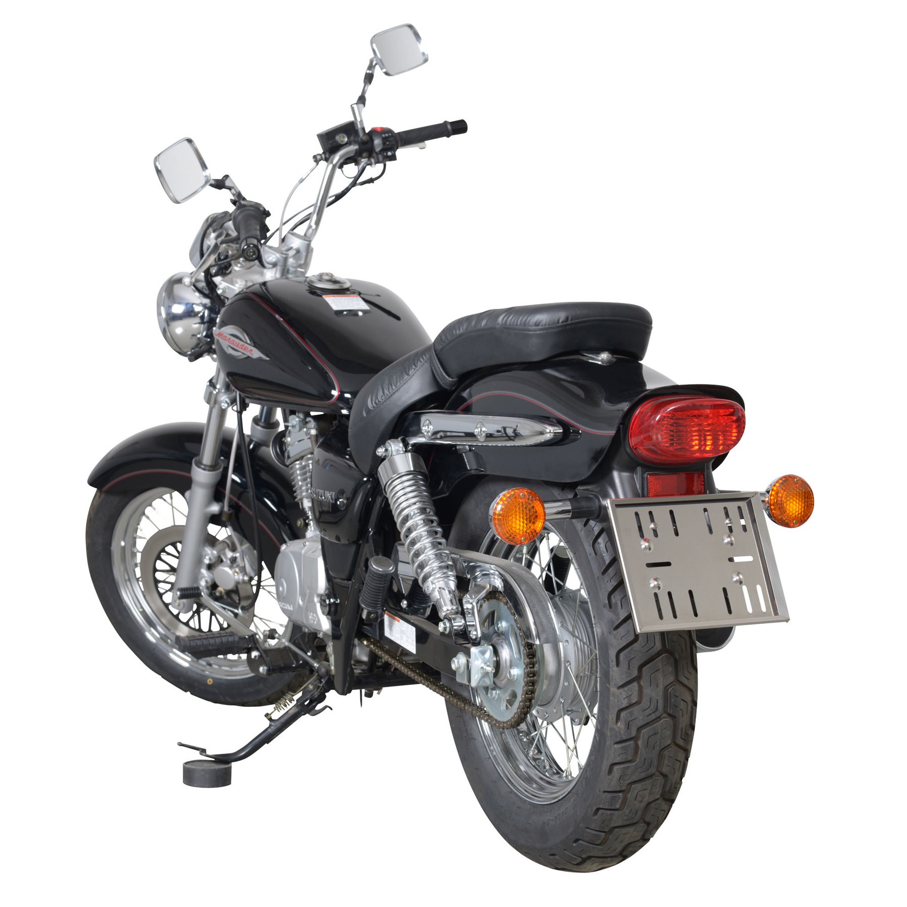 LICENSE PLATE FRAME BLACK