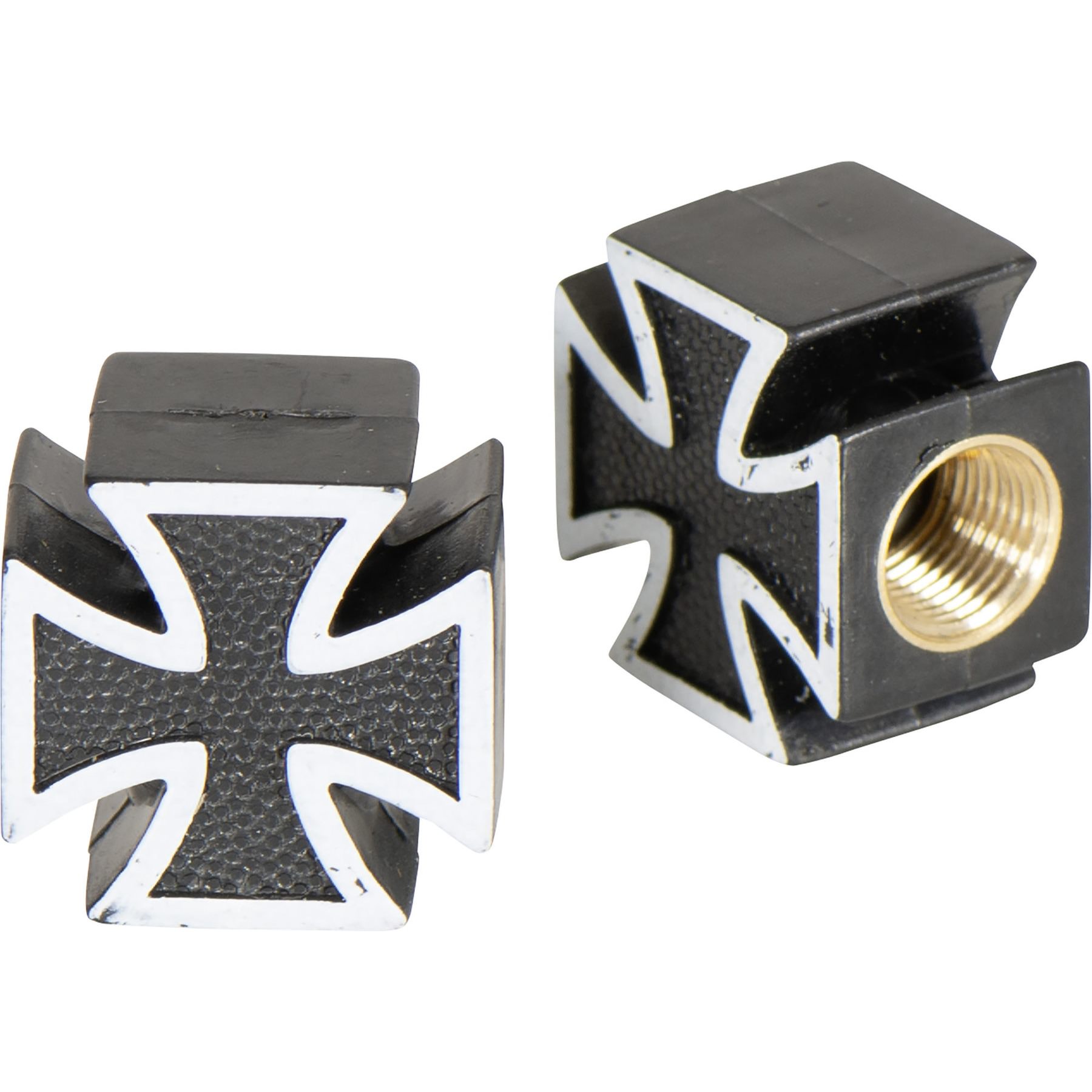 VALVE CAPS IRON CROSS