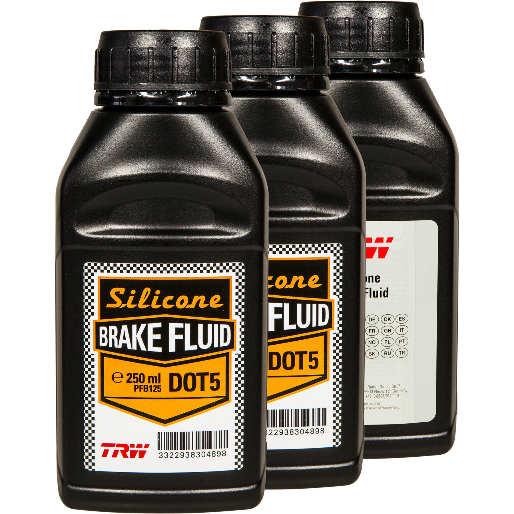 Acheter TRW DOT 5 liquide frein à base silicone 250 ml. Louis moto vêtements et articles