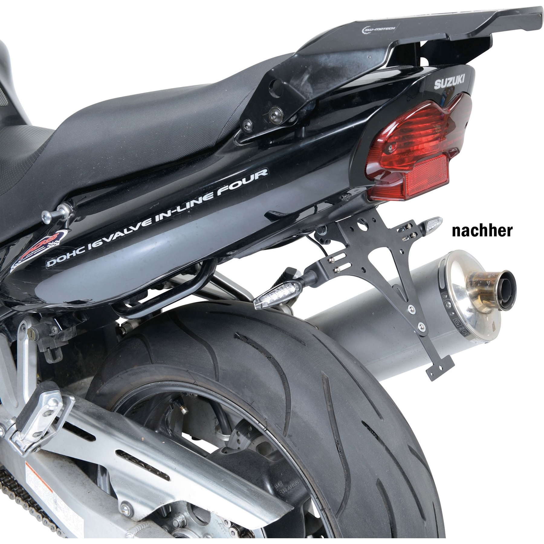 LIC. PLATE HOLDER BLACK