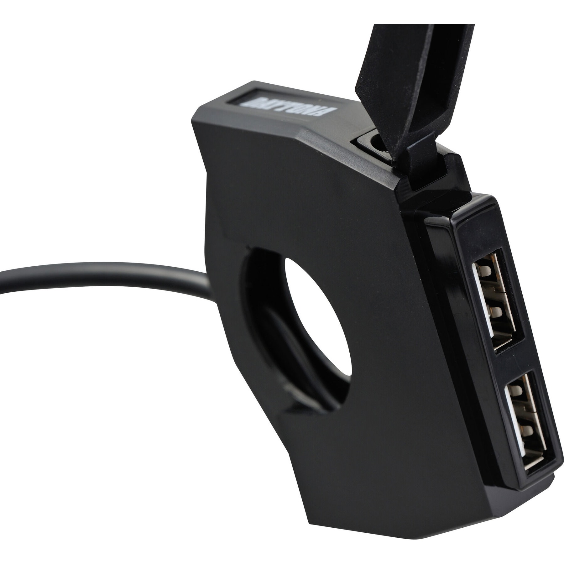 Buy DAYTONA SLIM TYPE 2port USB Socket 12V/5V for handlebar mounting