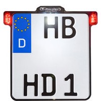 2.0 LICENSE PLATE HOLDER