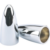 CONE VALVE CAPS CHROME