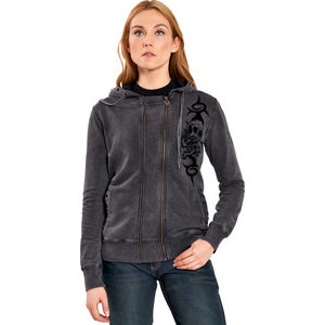 Lethal Angel dames Crossbones hoodie