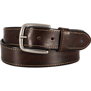 Leather belt DL-AC-1 Brown